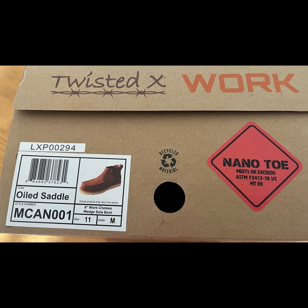 Twisted X Works shoes